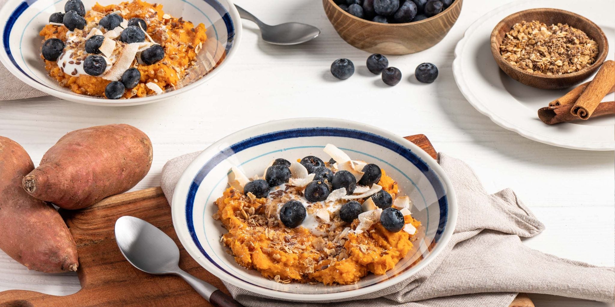 Mashed Sweet Potato Breakfast Bowl Splenda