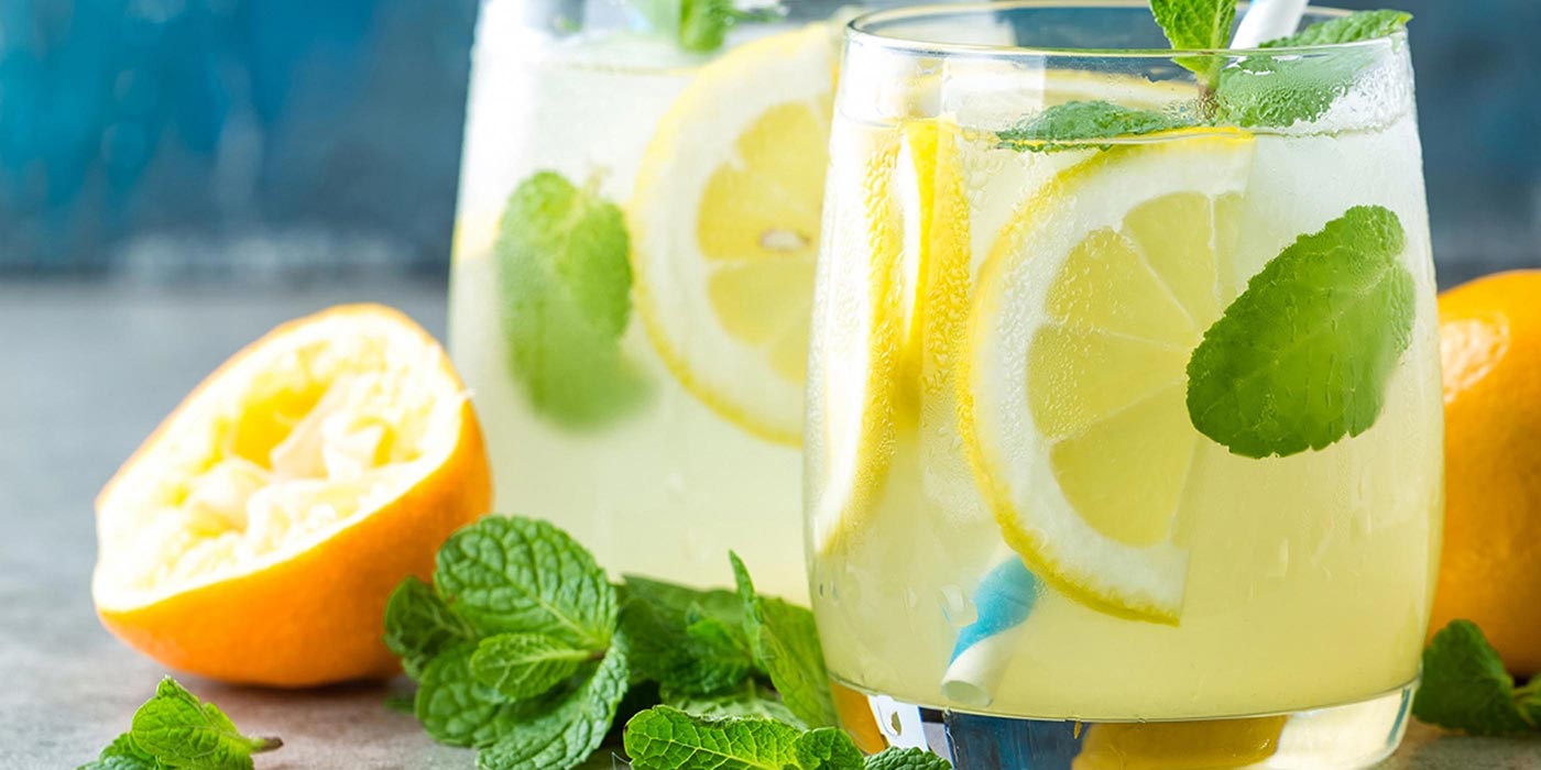 Homemade Mint Lemonade Recipe | Zero Calorie Sweetener & Sugar ...