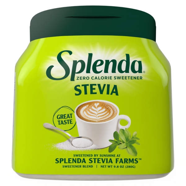 Splenda Stevia Sweetener Small Jar - Front