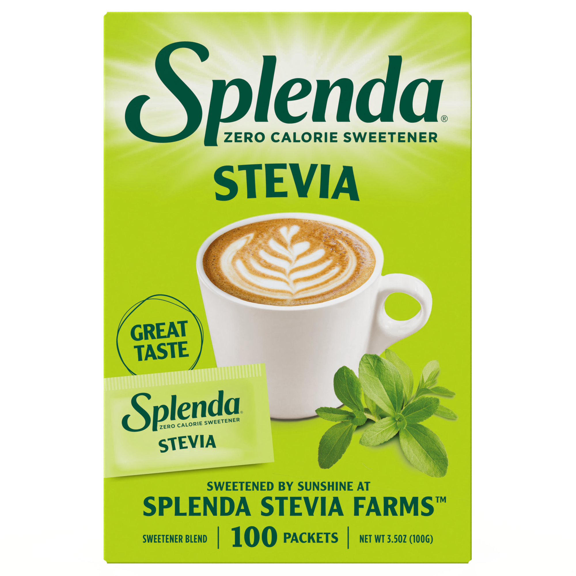 Splenda Stevia Packets - Front