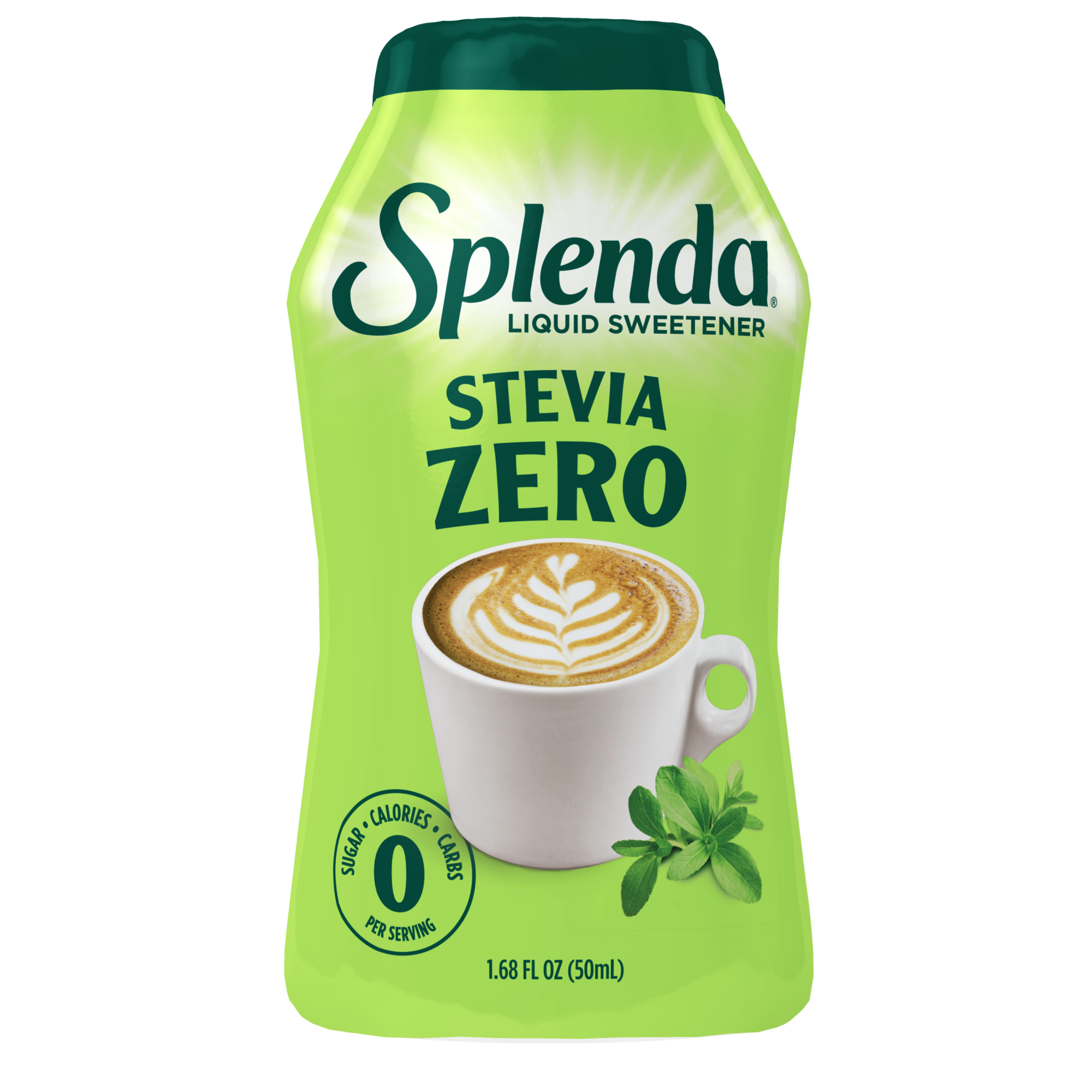 Splenda Stevia Liquid Sweetener Small Bottle - Front