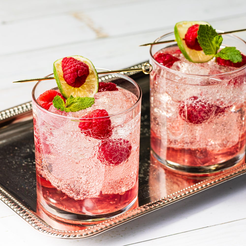 Raspberry Mint Julep Mocktail Recipe | Zero Calorie Sweetener & Sugar ...