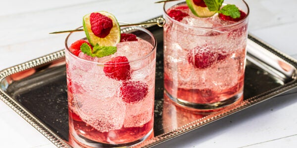 Raspberry Mint Julep Mocktail Recipe 