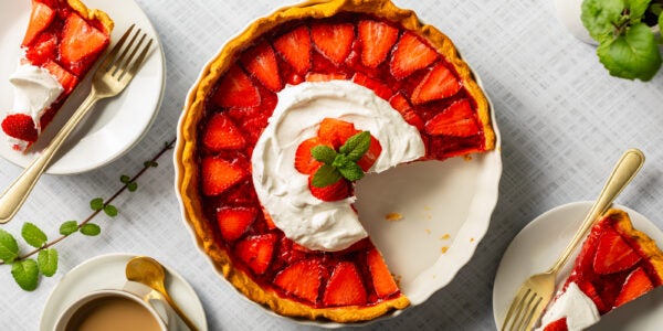 Strawberry Pie Recipe | Zero Calorie Sweetener & Sugar Substitute ...