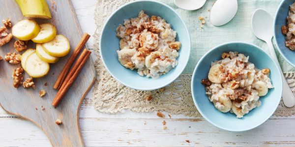 Banana Walnut Oatmeal Recipe | Zero Calorie Sweetener & Sugar ...