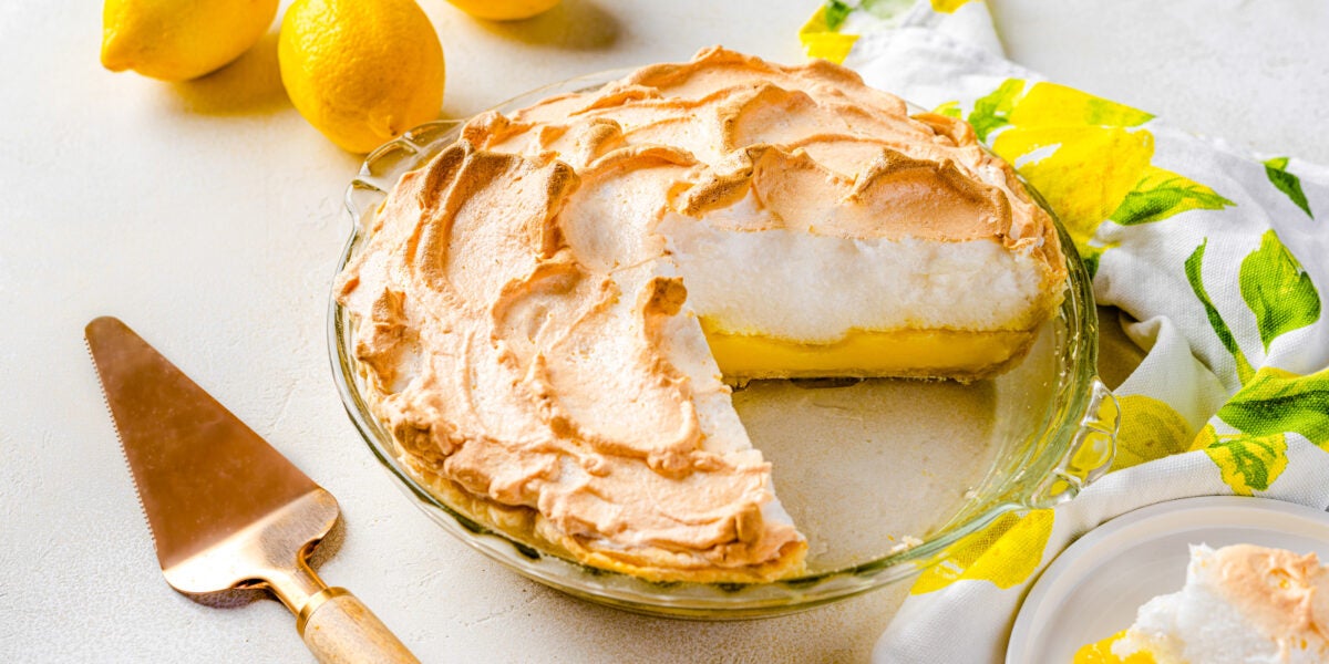 Lofty Lemon Meringue Pie Recipe 