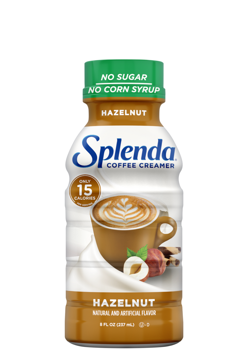 Splenda Coffee Creamer - Hazelnut, 8oz. Bottle - Front
