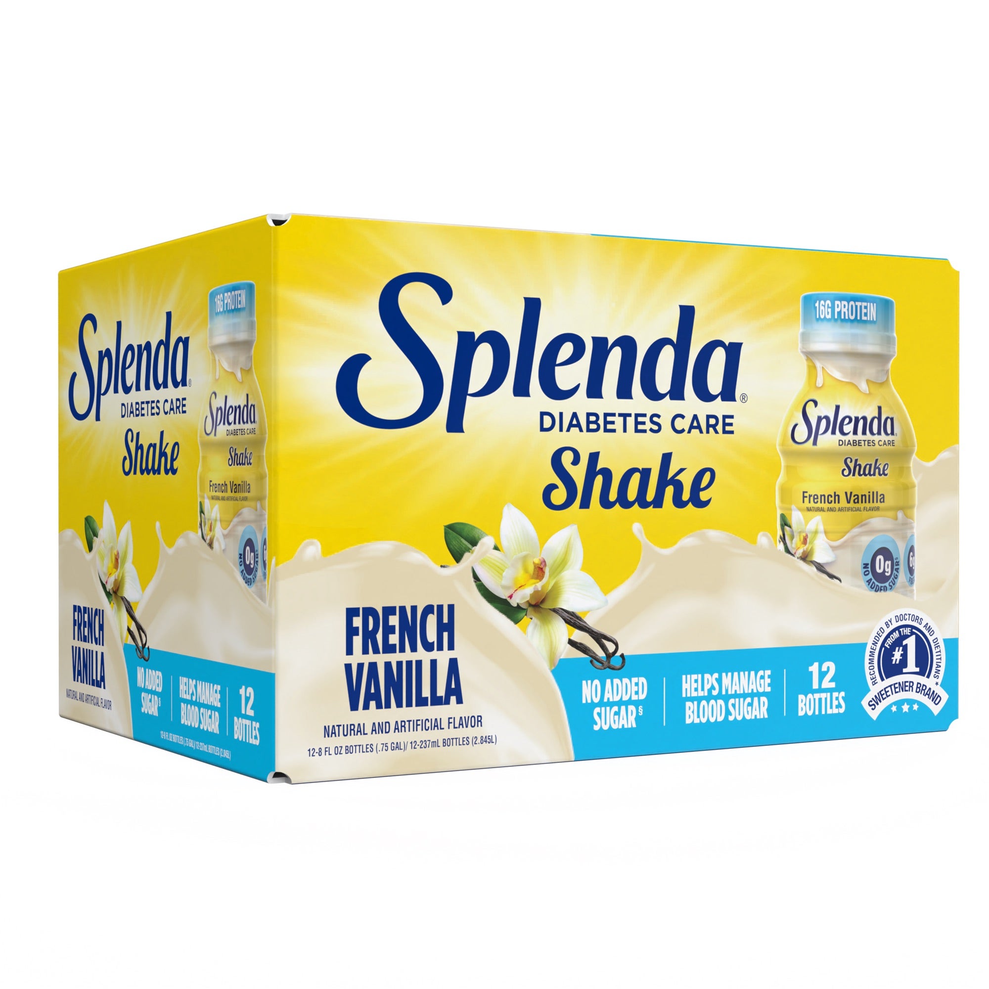 Splenda French Vanilla Shakes 12ct