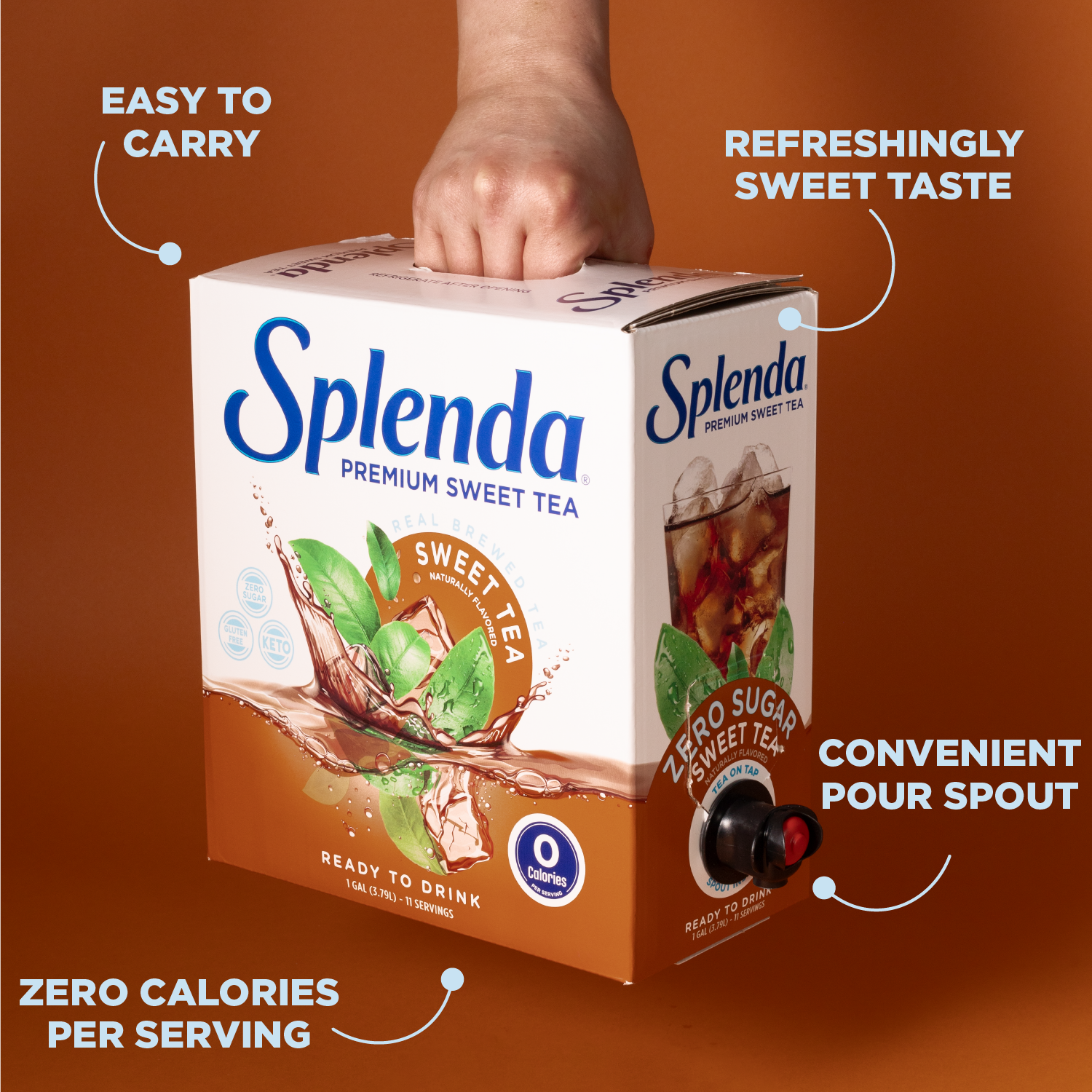 Splenda Sweet Tea - Easy To Carry
