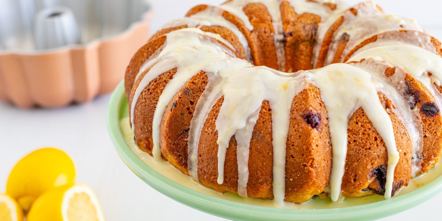 Blueberry Lemon Bundt Cake - Splenda®