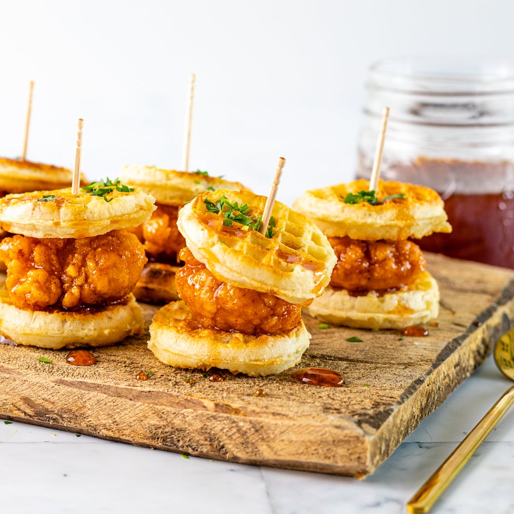 Chicken & Waffle Sliders - Splenda®