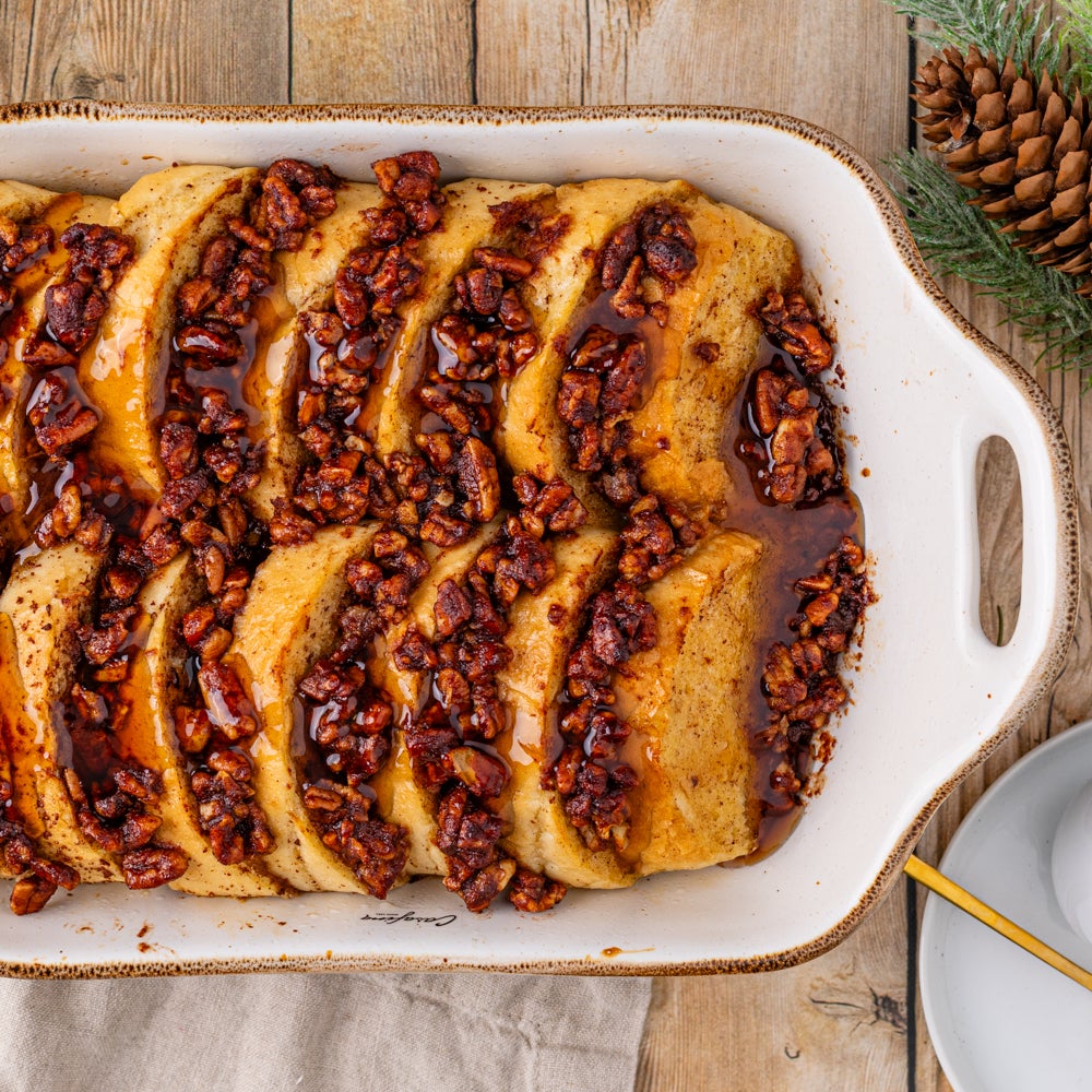 Praline Pecan French Toast Bake