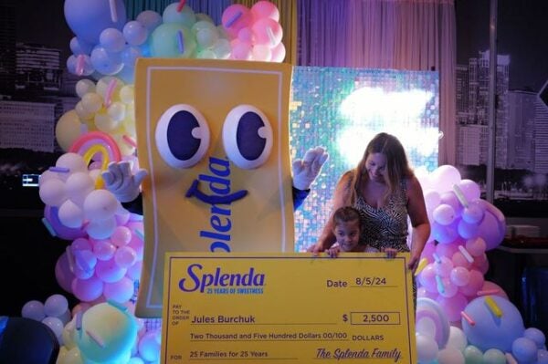 Splenda 25 Families Recipient Jules