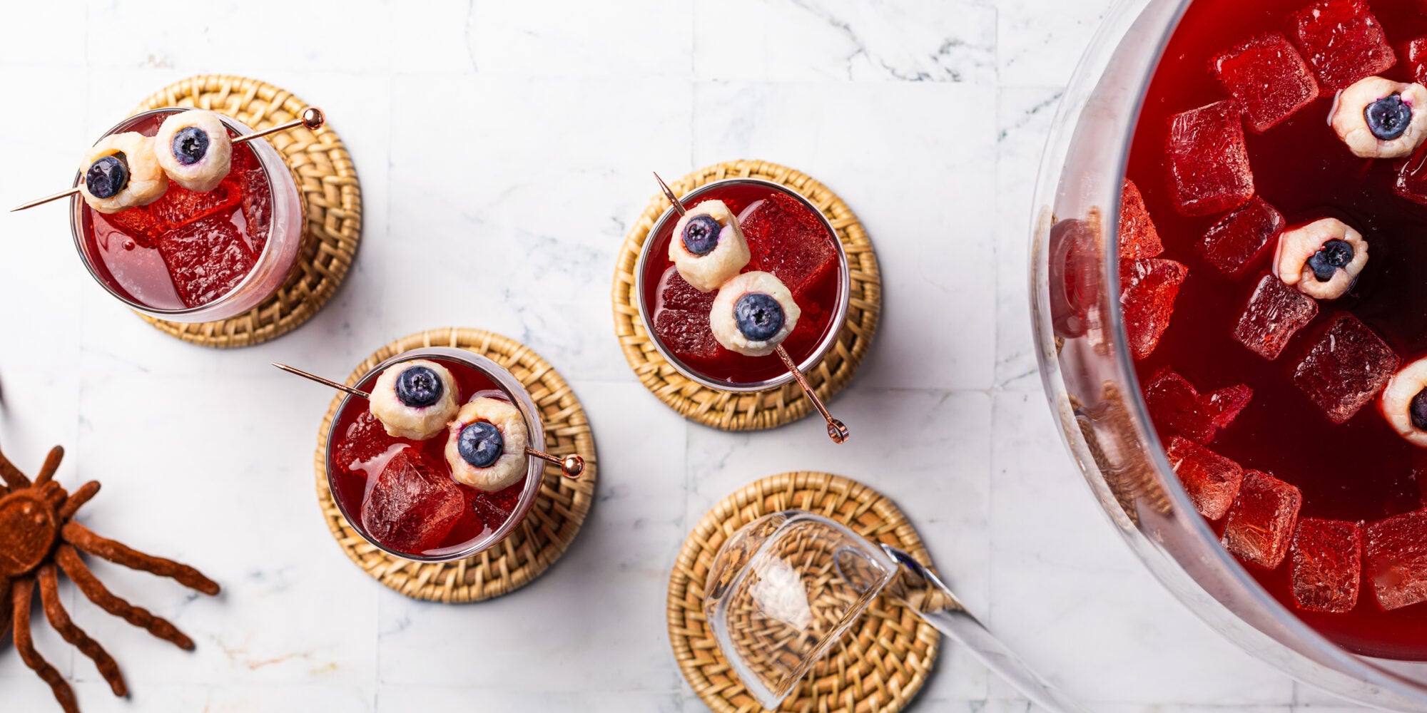 Halloween Berry Eyeball Punch